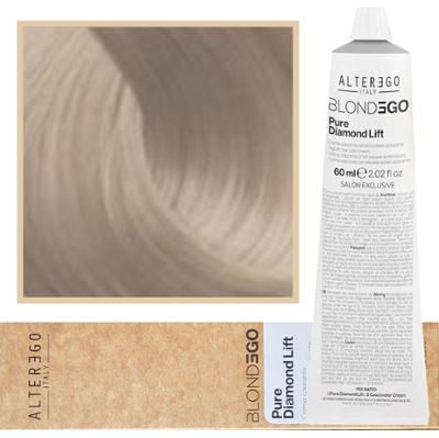 Alter Ego Blondego Pure Diamond Lift - farba do włosów blond, różne kolory, 60ml HL.1 Ash | Popielaty Blond
