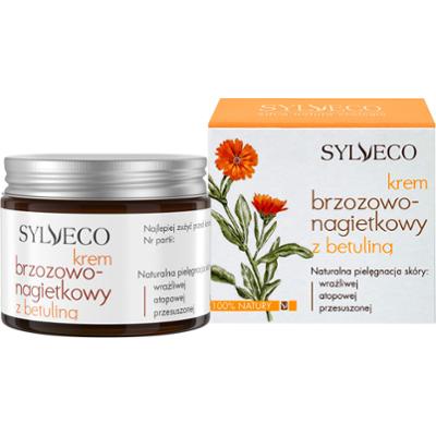 Sylveco Krem Brzozowo-Nagietkowy z betuliną - krem do cery wrażliwej, 50ml