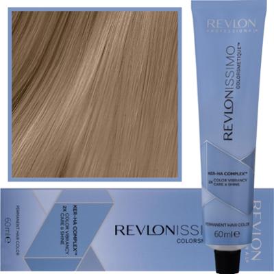 Revlon Revlonissimo Colorsmetique - kremowa farba do włosów, 60ml 8,13 | Jasny Popielaty Złoty Blond