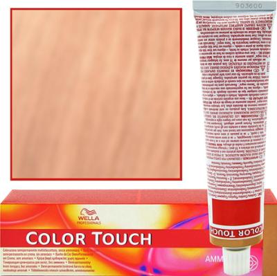 Wella Color Touch - profesjonalna farba do włosów bez amoniaku, 60 ml 10/34 najjaśniejszy blond złota czerwień