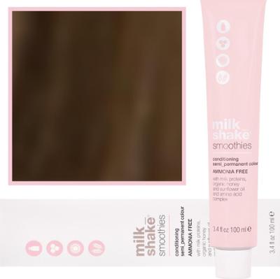 Milk Shake Smoothie Semi-Perm - farba do włosów bez amoniaku, paleta kolorów, 100ml 6,3 | 6G || Ciemny Złocisty Blond