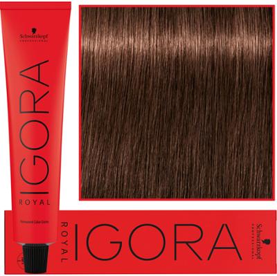 Schwarzkopf Professional Igora Royal - trwała farba do włosów o innowacyjnej formule, 60ml 5-6 | Jasny Brąz Czekoladowy