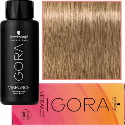 Schwarzkopf Professional Igora Vibrance – półtrwała farba do włosów bez amoniaku, 60ml 8-0 | Jasny Blond Naturalny