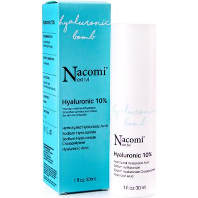 Nacomi Next Level Hyaluronic 10% - nawilżające serum z kwasem hialuronowym, 30ml