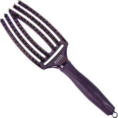 Olivia Garden Finger Brush Medium Midnight Desert - szczotka do rozczesywania włosów Violet Amethyst | Fioletowy Ametyst
