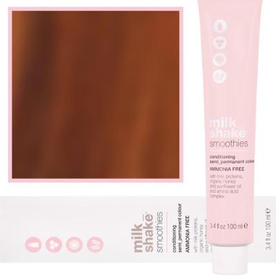 Milk Shake Smoothie Semi-Perm - farba do włosów bez amoniaku, paleta kolorów, 100ml 8,43 | 8CG || Jasny Miedziany Złocisty Blond