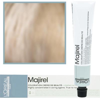 Loreal Majirel - profesjonalna farba do włosów, paleta kolorów, 50ml 9.1 Bardzo Jasny Blond Popielaty