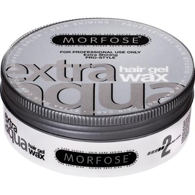 Morfose Extra Aqua Hair Gel Wax Extra Shining – żelowy wosk mocno nabłyszcza i utrwala, 150ml