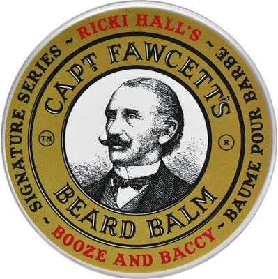 Captain Fawcett Booze & Baccy Beard Balm Ricki Hall – odżywczy balsam do brody o wyjątkowym zapachu, 60ml