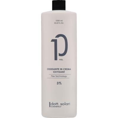 Dott.Solari Oxydant – oksydant do koloryzacji i rozjaśniania włosów, 1000 ml 3% | VOL 10