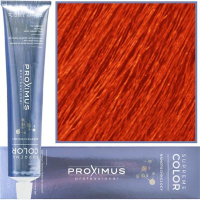 Proximus Supreme Color Nanotechnology – profesjonalna farba do włosów z kwasem hialuronowym, 100ml 0,44 | Wzmacniacz Miedziany