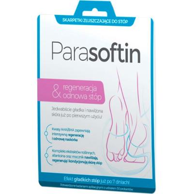Parasoftin - pielęgnujące skarpetki złuszczające do stóp, 1 para