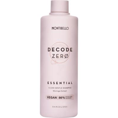 Montibello Decode Zero Esential Clean Gentle Shampoo – odżywczy szampon do włosów, 1000ml