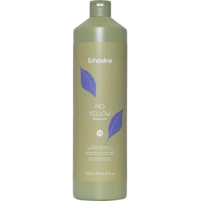Echosline No Yellow - szampon neutralizujący żółte tony, 1000ml