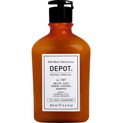 Depot NO. 107 White Clay Sebum Control - szampon do włosów przetłuszczających się, 250ml