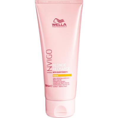 Wella Invigo Blonde Recharge odżywka do włosów w odcieniach ciepłego blondu 200ml