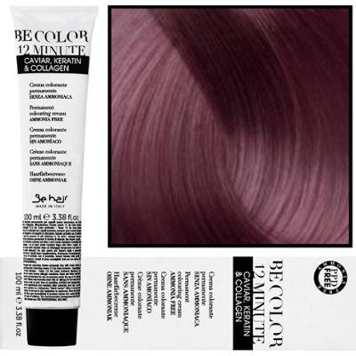 Be Hair Be Color 12 minute - farba do włosów bez amoniaku, 100ml 5,6 | Jasny Kasztanowy Czerwony