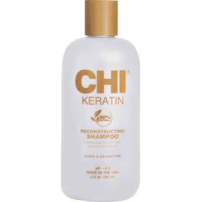 CHI Keratin, Szampon rekonstruujący zniszczone włosy 355ml