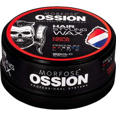 Morfose Ossion PB Hair Styling Wax Mega Hold – bardzo mocno utrwalający wosk do stylizacji, 150ml