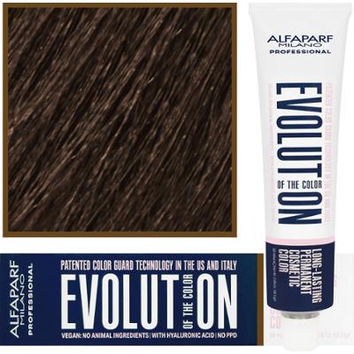 Alfaparf Evolution - wegańska farba do koloryzacji włosów, 60ml 6,7 | Ciemny Matowy Blond