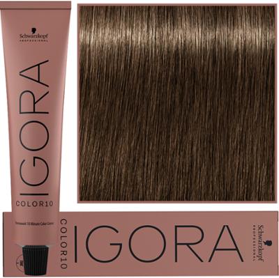 Schwarzkopf Professional Igora Royal Color 10 – 10-minutowa farba do włosów, 60ml 6-0 | Ciemny Blond Naturalny