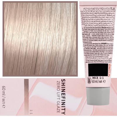 Wella Shinefinity Zero Lift Glaze - profesjonalna farba do włosów, 60ml 08/0 | Jasny Perłowy Blond
