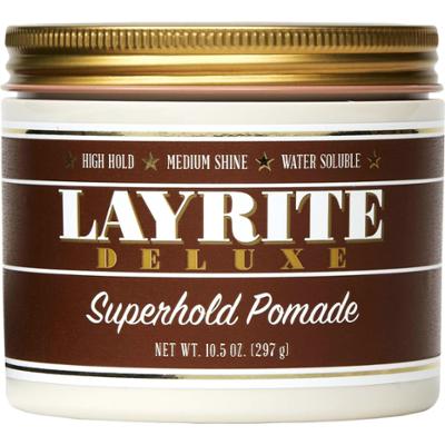 Layrite Superhold Pomade, mocno utrwalająca wodna pomada 297g