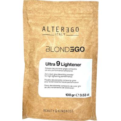 Alter Ego BlondEgo Ultra 9 Lightener Powder - rozjaśniacz do włosów w proszku, 100g