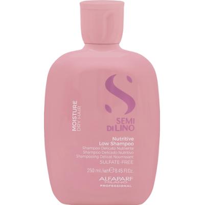 Alfaparf Semi Di Lino Moisture - nawilżający szampon do włosów suchych, 250ml