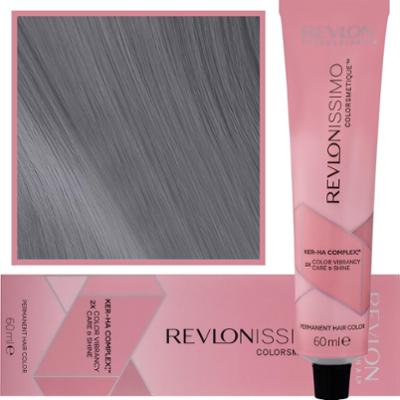 Revlon Revlonissimo Colorsmetique - kremowa farba do włosów, 60ml 011 | Szary