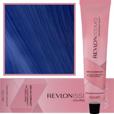 Revlon Revlonissimo Colorsmetique - kremowa farba do włosów, 60ml ,919 | Granatowy