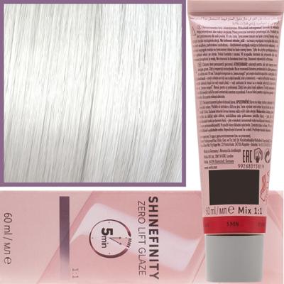Wella Shinefinity Zero Lift Glaze - profesjonalna farba do włosów, 60ml 010/6 Clear | Lawendowy Błysk
