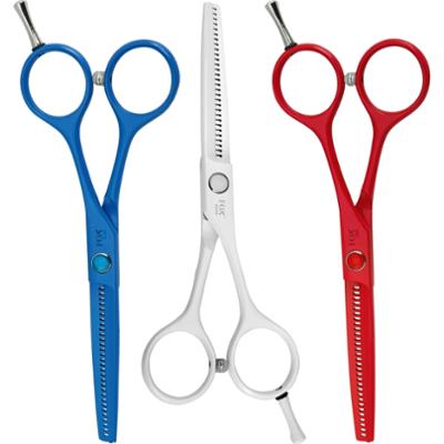 FOX kolorowe degażówki fryzjerskie do cieniowania włosów Czerwony