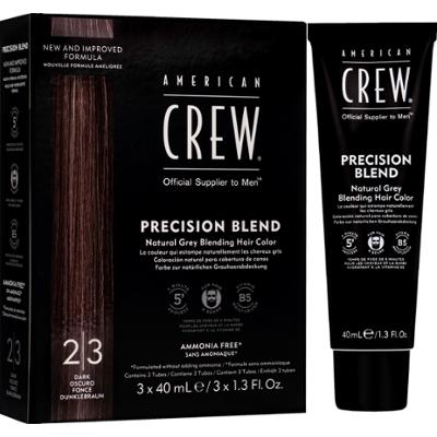 American Crew Precision Blend - odsiwiacz dla mężczyzn 3x40ml Dark - ciemny