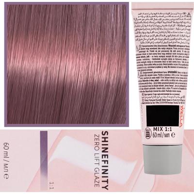 Wella Shinefinity Zero Lift Glaze - profesjonalna farba do włosów, 60ml 04/65 | Średni Fioletowy Mahoniowy Brąz