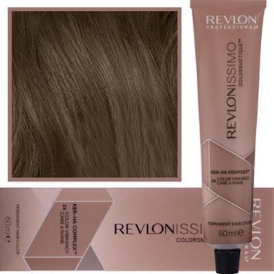 Revlon Revlonissimo Colorsmetique - kremowa farba do włosów, 60ml 4,41 | Średni Kasztanowy Popielaty Brąz