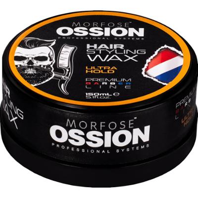 Morfose Ossion PB Hair Styling Wax Ultra Hold – nabłyszczający, mocny wosk do stylizacji, 150ml
