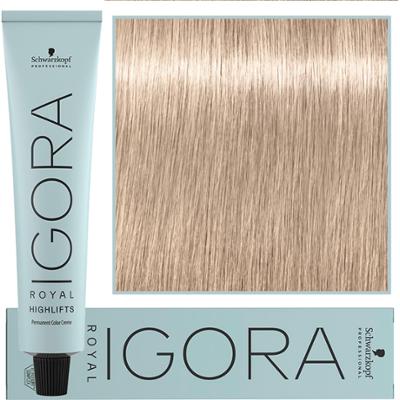 Schwarzkopf Professional Igora Royal Highlifts - farba do włosów o rozjaśniającej formule 60ml 12-19 | Specjalny Blond Cendre Fioletowy