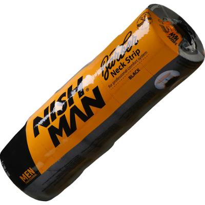 Nishman Barber Neck Strip Black - fryzjerskie kołnierzyki ochronne w rolce, czarne, 500szt