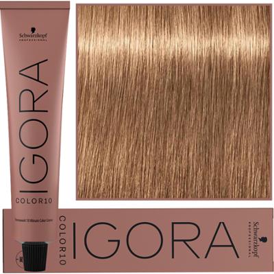 Schwarzkopf Professional Igora Royal Color 10 – 10-minutowa farba do włosów, 60ml 8-65 | Jasny Blond Czekoladowo-Złoty