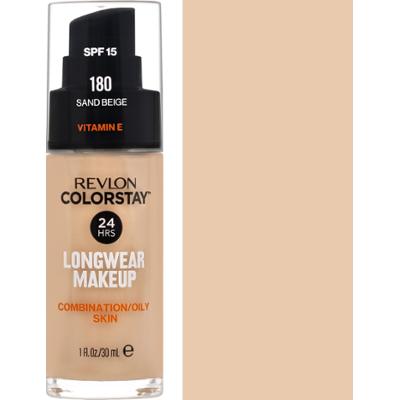 Revlon Colorstay - podkład do cery tłustej i mieszanej z pompką, 30ml COMBI/OILY 180