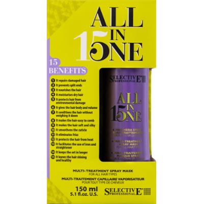 Selective All in One - maska do włosów w sprayu, nie wymaga spłukiwania, 150ml