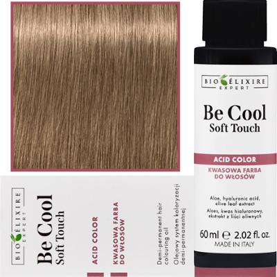 Bioelixire Be Cool Soft Touch - wegańska farba do włosów o kwasowej formule, 60ml 9.03 | Bardzo Jasny Złoty Naturalny Blond