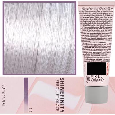 Wella Shinefinity Zero Lift Glaze - profesjonalna farba do włosów, 60ml 08/98 | Jasny Srebrny Perłowy Blond