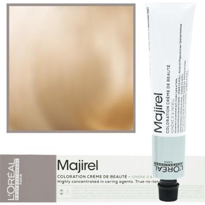 Loreal Majirel - profesjonalna farba do włosów, paleta kolorów, 50ml 9.13 Bardzo Jasny Blond Popielato-Złocisty