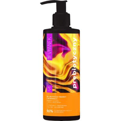 Vianek Prebiotyczny żel do mycia twarzy z witaminą C, 300ml