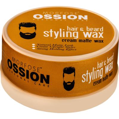 Morfose Hair & Beard Styling Cream Matte Wax - matowy, kremowy wosk do włosów i brody, 150ml