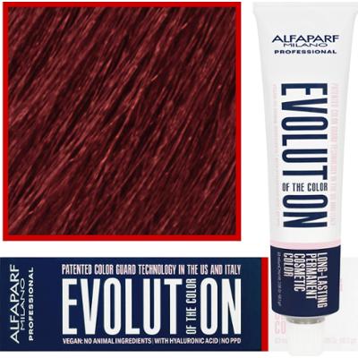 Alfaparf Evolution - wegańska farba do koloryzacji włosów, 60ml 7,6 | Średni Czerwony Blond