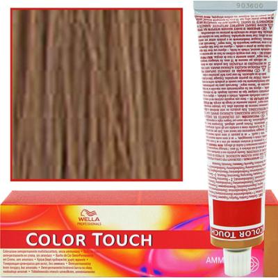 Wella Color Touch - profesjonalna farba do włosów bez amoniaku, 60 ml 7/03 Średni Blond Naturalnie Złoty