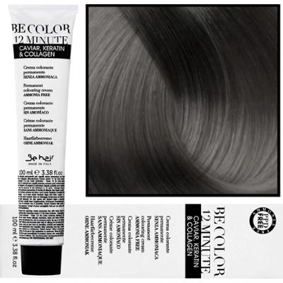 Be Hair Be Color 12 minute - farba do włosów bez amoniaku, 100ml 1,0 | Czarny